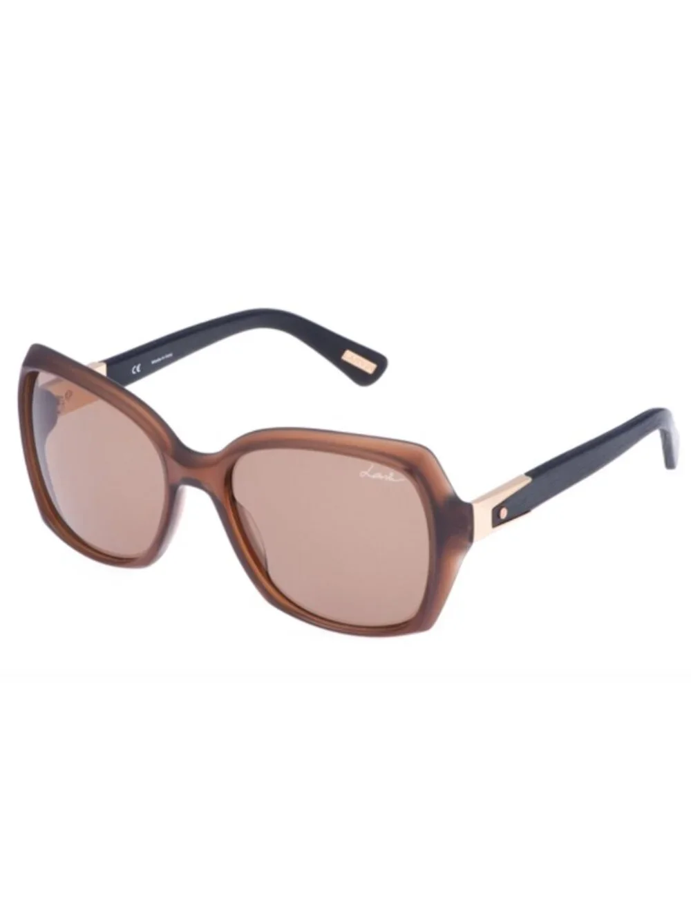 LANVIN SLN631 630 0T89 Tortoise Square Sunglasses Prescription Lenses
